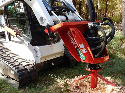 stump auger attachment for skid steer|3 point auger stump grinder.